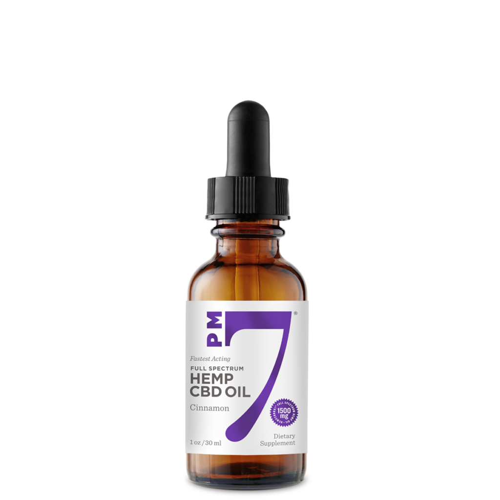 1500 mg 7 PM Hemp CBD Oil Sleep Aid | Pur 7 CBD